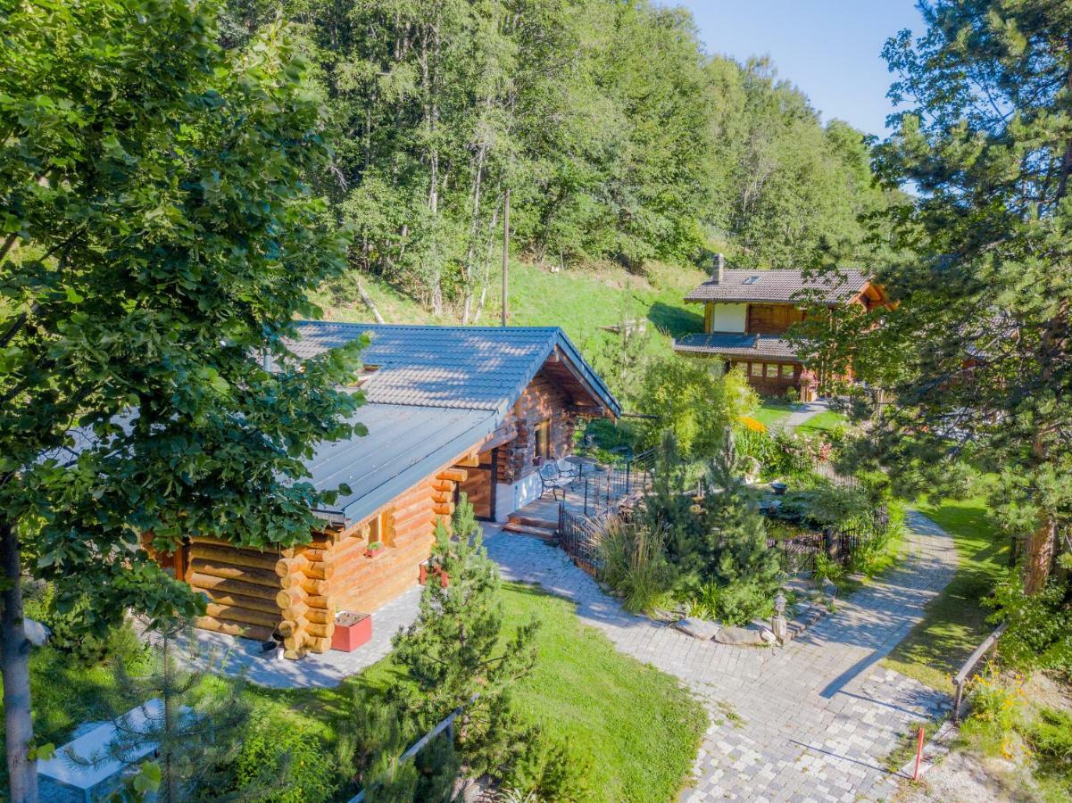 Chalet Les Rindes Nendaz Bagian luar foto